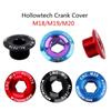 BB bolts Aluminum Zinc Zinc Alloy Crankset Screws Crank Bolt Cover Cap Crank Arm Fixing Bolt Crank Cover
