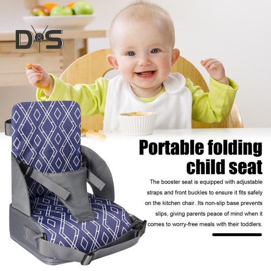 Детское сиденье-бустер, дышащий кухонный стул со спинкой, регулируемыми ремнями и подушкой, переносной обеденный стол, повышающее сиденье для семьи
