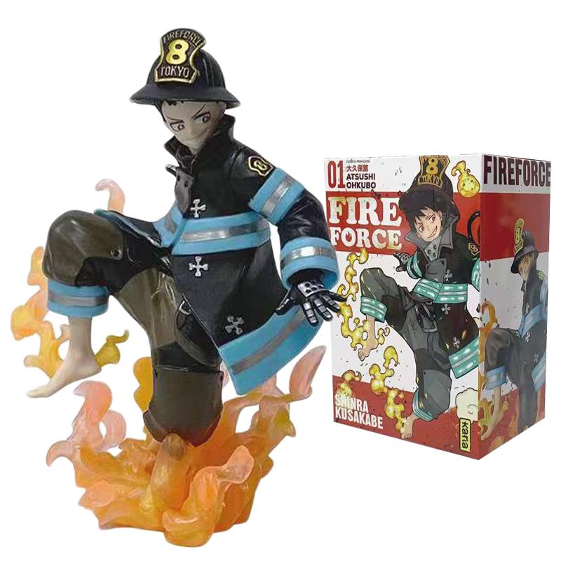 НОВИНКА В НАЛИЧИИ KOTOBUKIYA ARTFX J Fire Force Синра Кусакабэ Аниме Готовая Модель Игрушка Коллекция Подарок