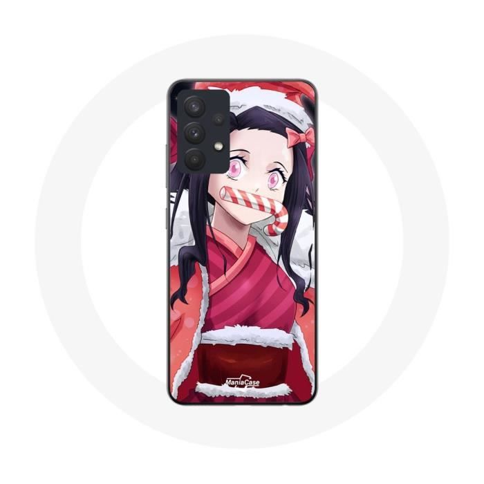 Coque pour Samsung Galaxy A13 4G / A13 4G Lite Anime Demon Slayer Kamado Nezuko Le jour de Noël 2023