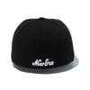 New Era Кепка 59FIFTY с NE Размер 7 5950 NELOGO BLK Размер 25J Логотип, Черный, 3/4, WHI,