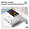 85-290В WiFi Измеритель мощности KWS-306WF Цифровой тестер энергии Защита тока и напряжения Релейный переключатель Цветной экран 3P DIN-рейка Стол