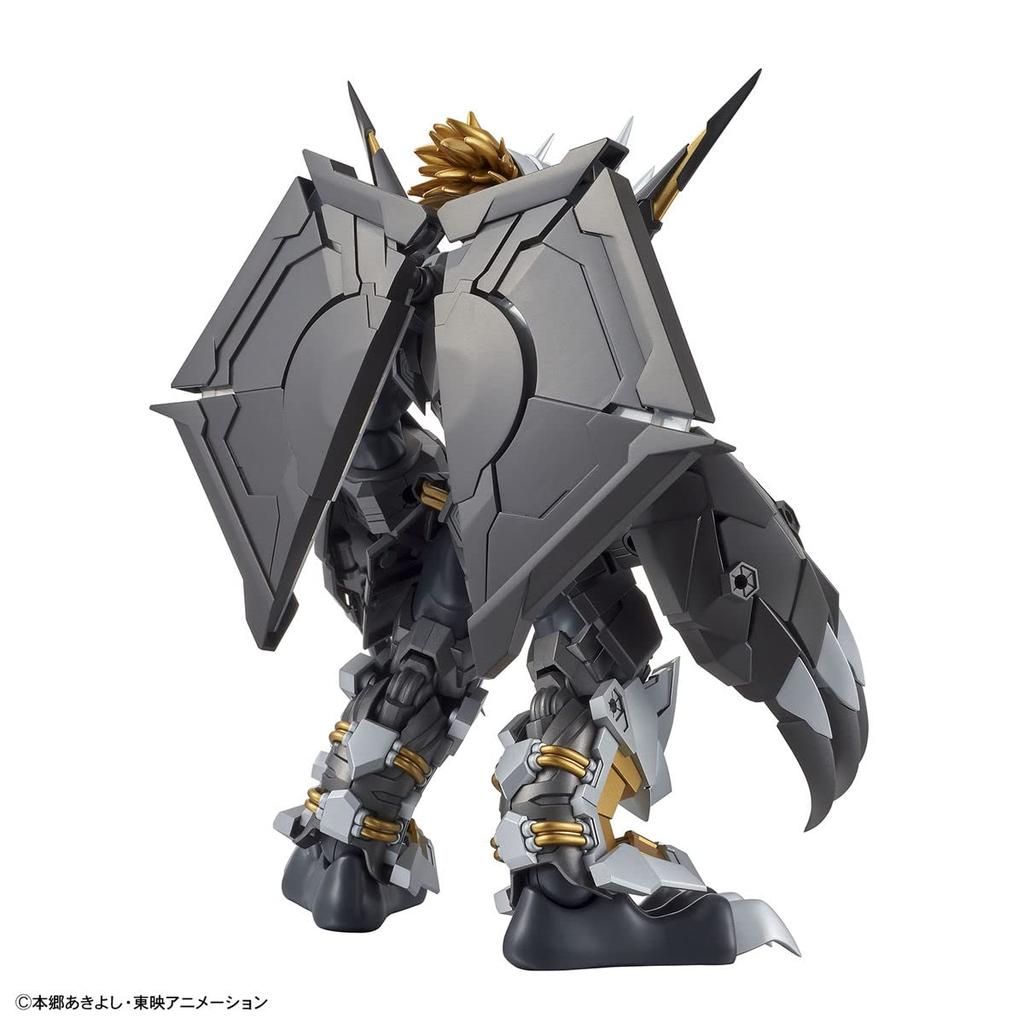 Standard Digimon Adventure Black War Greymon Plastic Model Figure-rise Color-coded