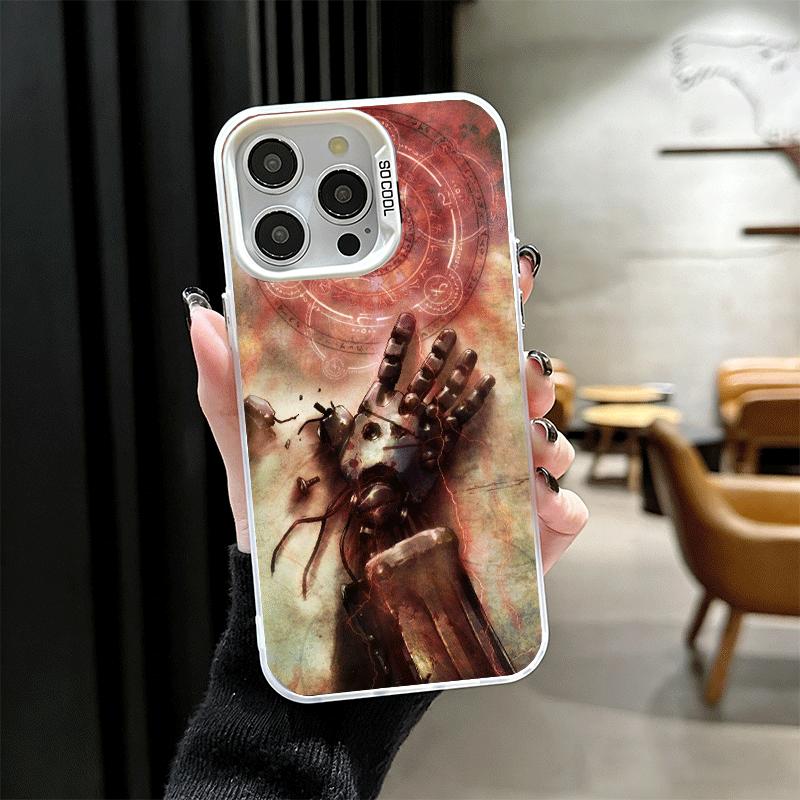 F-ullmetal A-Alchemist Аниме Ударопрочный Чехол для Телефона для iPhone 17 Air 16 16E 15 Pro Max 14 Plus 13 Mini 12 Задняя Крышка Защита от Падения F