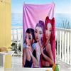 Abstract Fashion Artwork Beach Towel High Absorbency & Quick-Dry Comfortable Lightweight Suitable for Swimming, Gym, Camping, Yoga Vacation