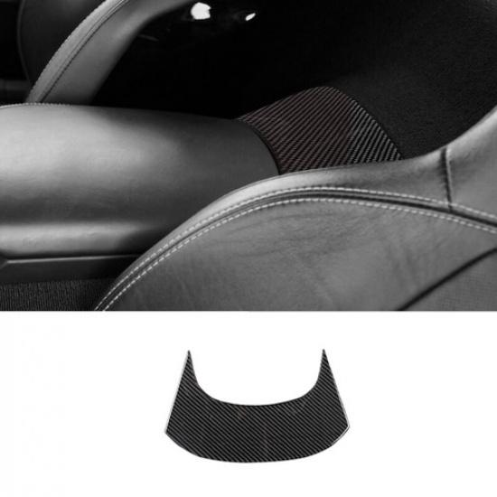 Carbon Fiber Rear Center Panel Cover Trim For Chevrolet Corvette C7 2014-
