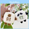 Cute Fluffy And Plush Animal Keychain Doll Adorable Accessory For Backpacks Girls