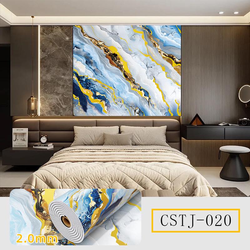 Самоклеящаяся водостойкая мраморная плитка Наклейка на стену для ТВ-фона и декора