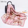 High-quality Luxurious Silk Scarves Headband Scarfs Neck Scarf For Women Chain Silk Scarf Women's Decorative Shawl