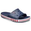 Crocs Bayaband Тапочки-сандалии из ЭВА с тисненым логотипом, бесшумные, унисекс, синие, белые, красные