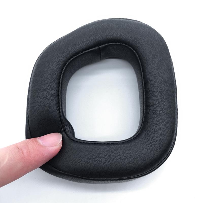 1 Pair Earpads Ear Pads Ear Sponge Covers Improved Comfort Soft Earmuff Repair Part for HS80 RGB Gaming Headset