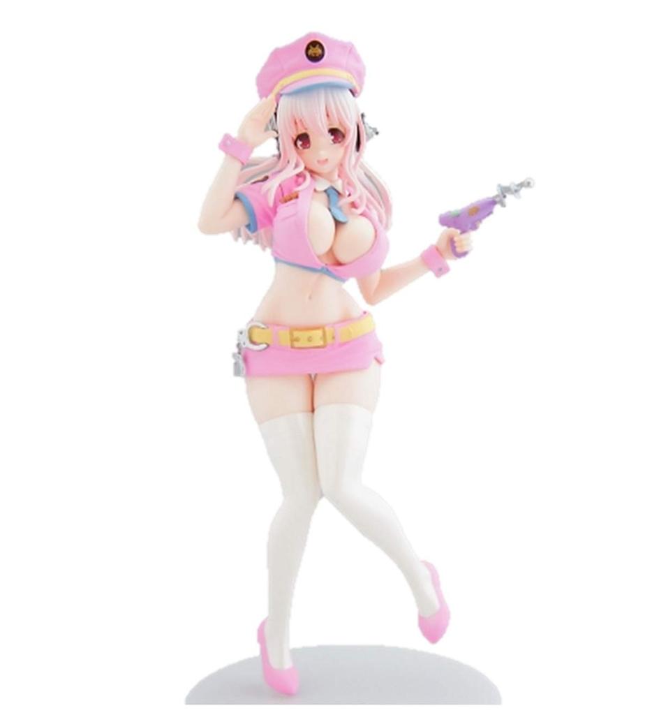 Фигурка Super Sonico Версия Космической Полиции. (Призовая вещь)
