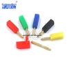 2mm Stackable Banana Plug with Light Tail & Lantern Head, Flexible PE Plastic Shell, Disassemblable & Assemblable 2mm Socket.