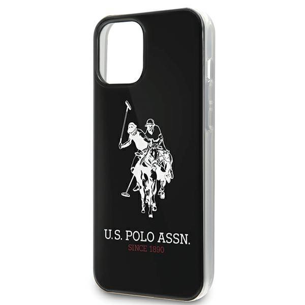 Etui do iPhone 12 Pro Max US Polo Shiny Big Logo Czarne