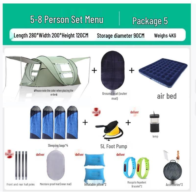Wai Baida Automatic Outdoor Camping Tent