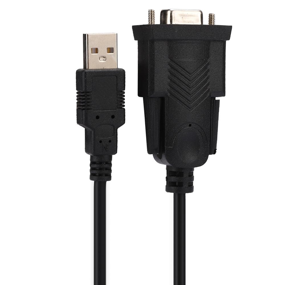 Кабель-конвертер USB 2.0 в последовательный порт RS232 DB9 Универсальный кабель с разъемом «мама» 1,5 м
