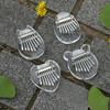 Music Instrument 8-tone Mini Thumb Kalimba Solid Wood Crystal Transparent Five-finger Piano Portable Work Kalimba Mini Size
