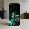 Чехол для телефона C-Chris Brown для iPhone 17,16,15,14,13,12,11 Plus,Pro,Max,Mini Силиконовый черный Мягкий чехол