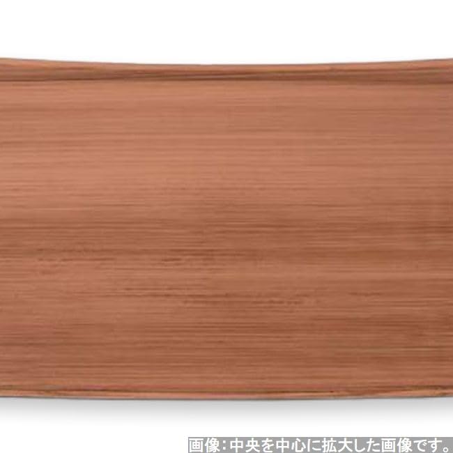 Made in Japanese Straight Light Size SL x x J-kitchens Placemat/Tray, Japan, Artistic, 3-Shaku U-Line, Grain, S, (39.7cm 30.7cm 1.8cm)