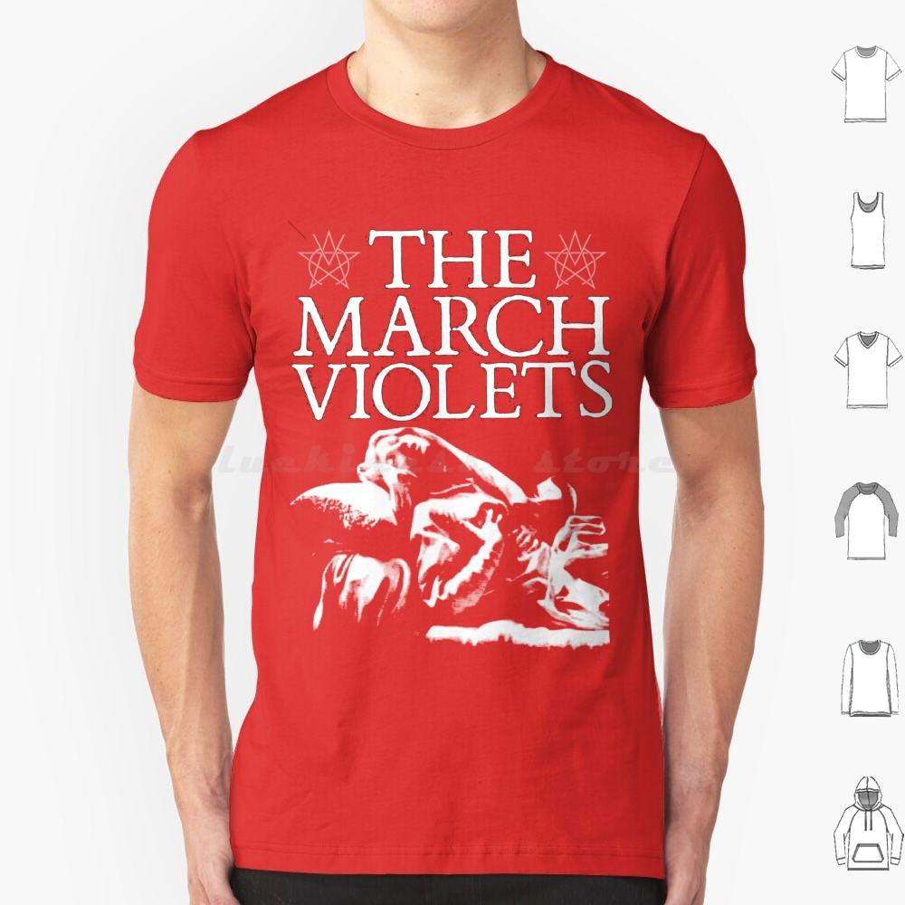 Футболка March Violet Мужская Женская Детская 6XL The March Violet Christian Death The Sisters Of Mercy Готика Готический Пост-панк Смерть