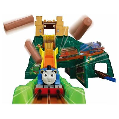 TAKARA TOMY Томас Паровозик Захватывающий Горный Поезд Игрушка для Детей от 3 лет и Соответствует Безопасности Игрушек Сертифицирован Маркировкой ST «Пларей Двигатель Гремит!» Свуш! DX"