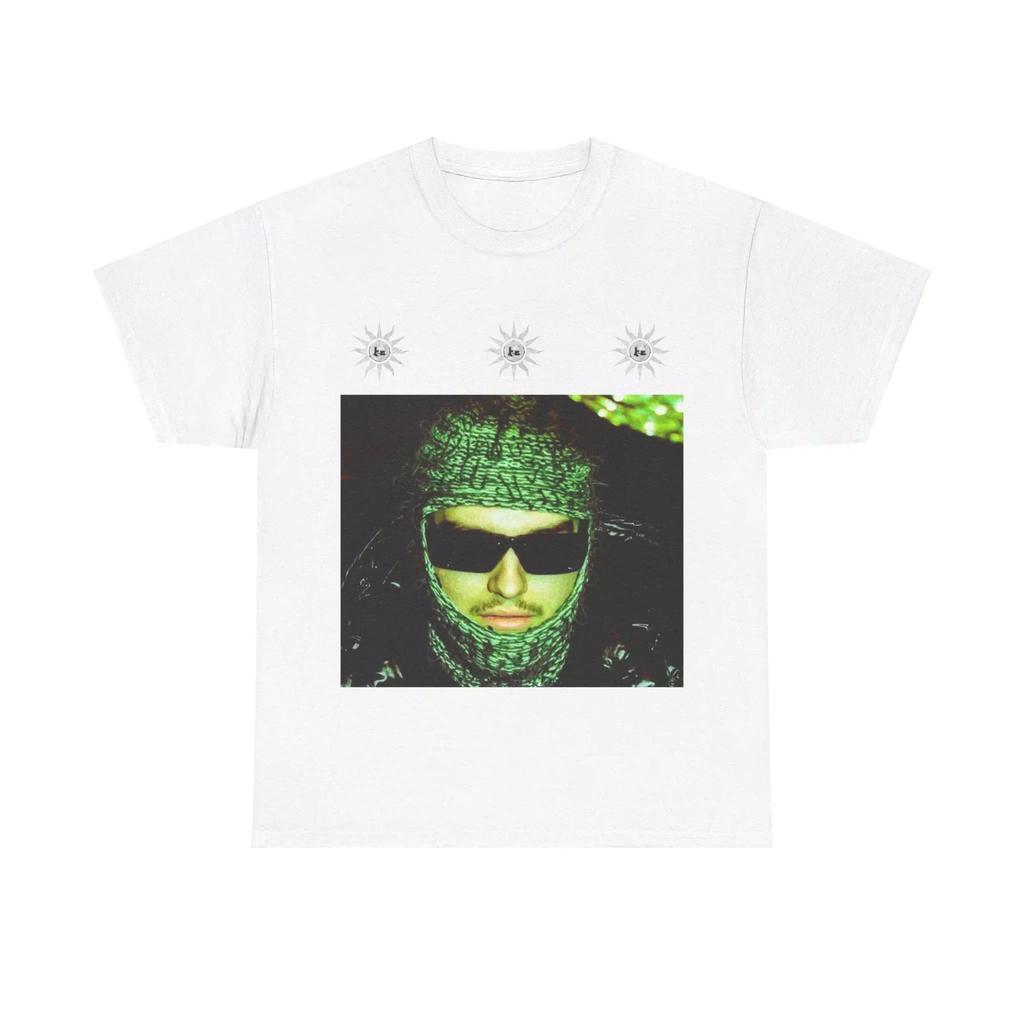 Hot Rapper Album Logo Graphic Cotton Shirt 2026 Summer New Hip Hop Y2k Style Fashion Unisexs And