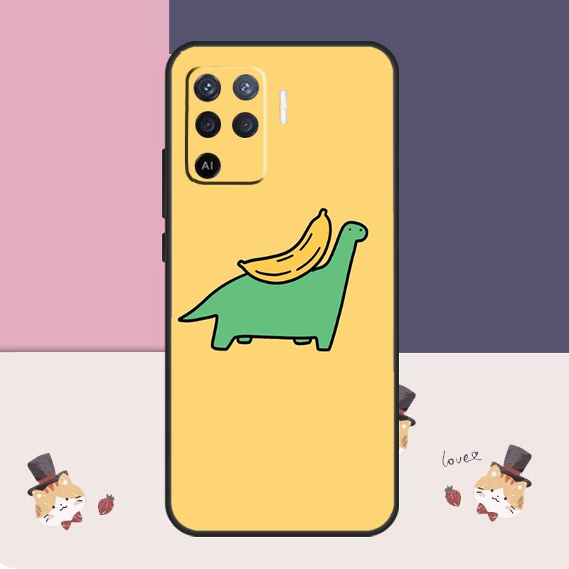 Мемы Мультяшный Забавный Чехол Банан Для Oppo A60 A40 A80 A5 Pro A15 A16 A17 A57 A77 A94 A74 A54 A76 A96 A18 A38 A58 A78 A98