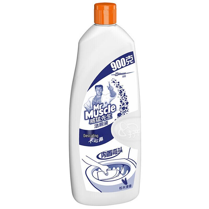 Mr. Muscle Pine Scent Toilet Cleaner 4-Pack