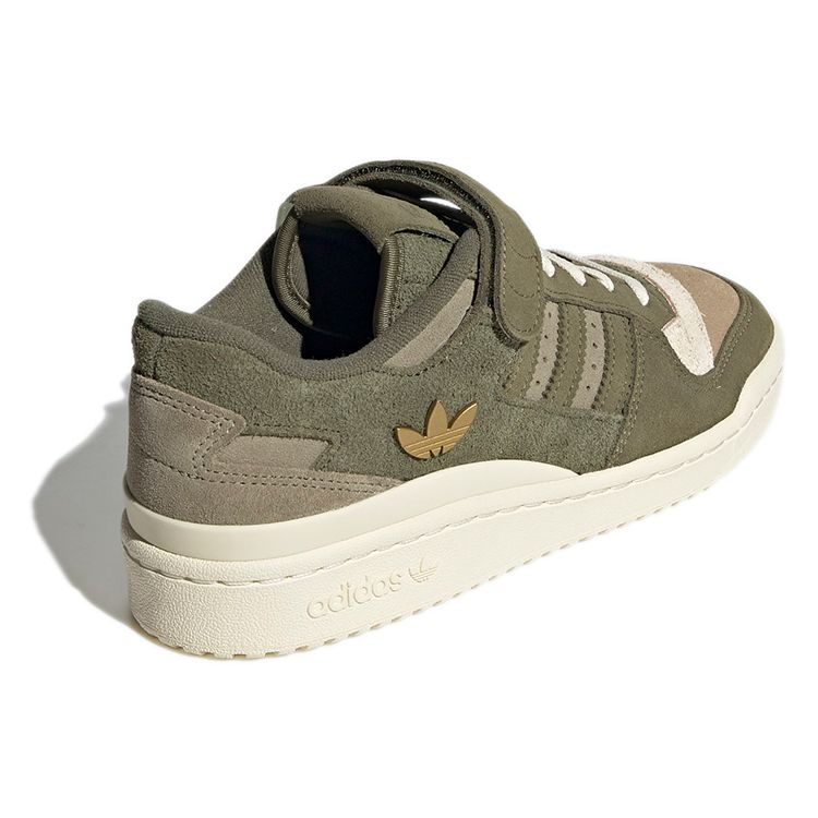 adidas Forum 84 Low Focus Olive Женские кроссовки Зелено-кремово-белые GX5075