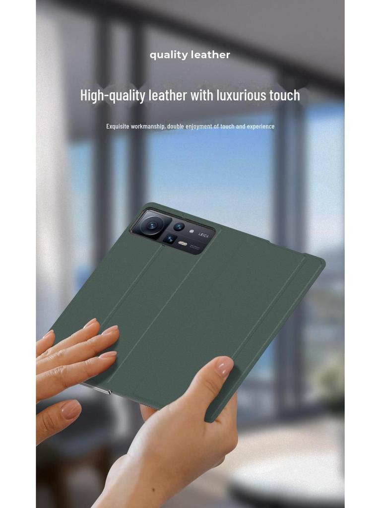 Ультратонкий кожаный чехол-подставка для Xiaomi MIXFold2 - защитный складной чехол