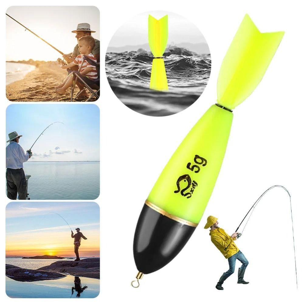 Светящийся поплавок для рыбалки ABS Bobber New Night Fishing Float Day and Night