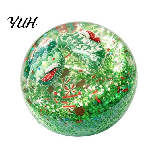 Kids Fidget Toys 1/4Pcs Christmas Stress Ball Toy, Anxiety Relief Squeezable Ball, Xmas Elastic Theme Sensory Party Favors for Adults and Toy