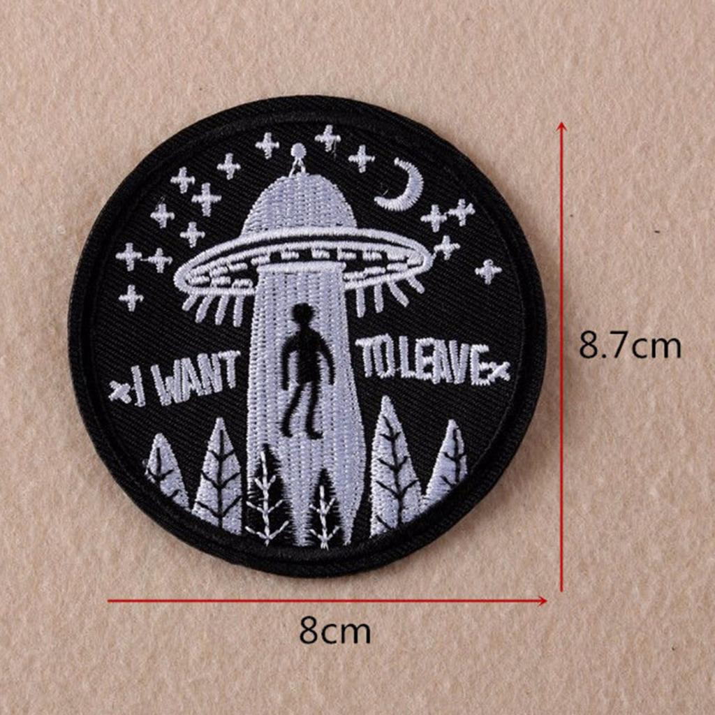 7 шт. новые вышитые пришитые утюгом нашивки, значок, сумка, шляпа, джинсовая ткань, аппликация