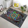 Freemason Masonic Illuminati  Printed Pattern Rug Baby Play Mat Living Room Carpet Decoration Fitness Pet Carpet Tapestry
