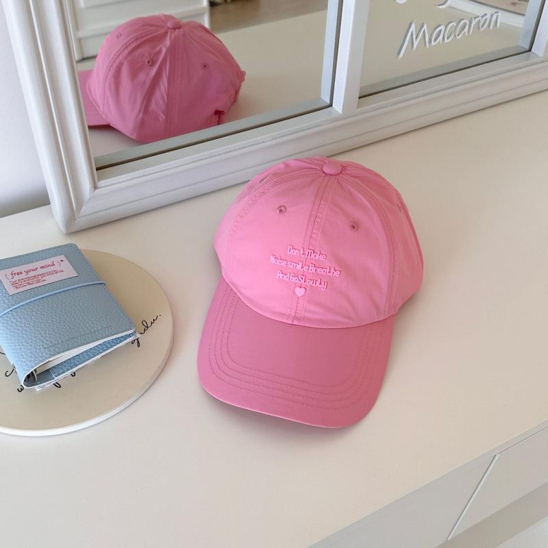 English Love Spring And Summer Hat Baseball Cap Outdoor Sports Quick Drying Breathable Men'S And Women'S Fashion Cap