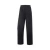 Fitness Series Casual Simple Solid Color Ice Silk Quick Dry Cool Straight Leg Knitted Sports Pants Women Bottoms Black AKLV730-4