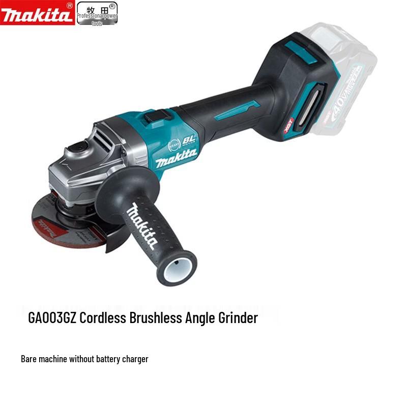 Makita 40V Беспроводная угловая шлифмашина 100 мм CN-вилка (адаптер в комплекте)
