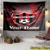 Custom Name Spartak Trnava Tapestry Accessories for Bedroom,Livingroom, dormitory Room Wall Hanging Decor, Fan Birthday Gifts