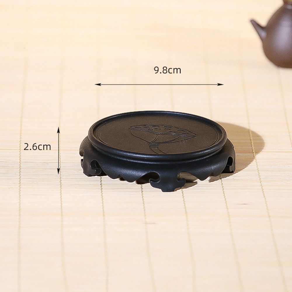 Однотонный поднос для цветочного горшка Круглая подставка для украшения аквариума Новая подставка для горшечного растения Дом