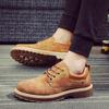 Модная рабочая обувь в британском стиле, повседневная кожаная обувь, мужская обувь больших размеров