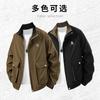 Autumn and Winter New Tooling Jacket Men's Trendy Coat Versatile Loose Stand-up Collar Top Coat