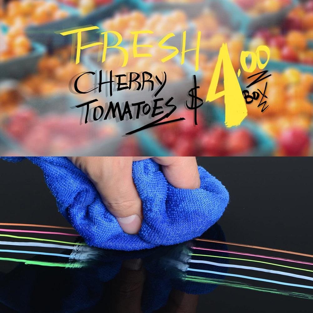 8 Colors Erasable Liquid Chalk Marker Pen Blackboard Whiteboad Window Glass Sign