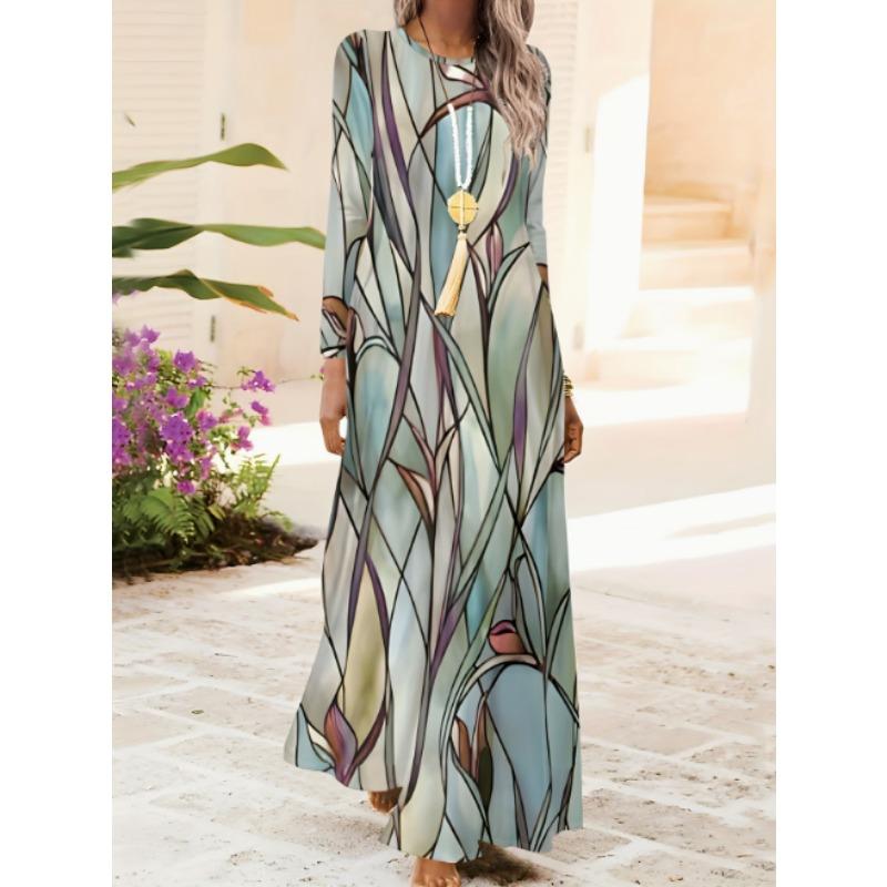 Casual Outdoor Long Sleeve Gown