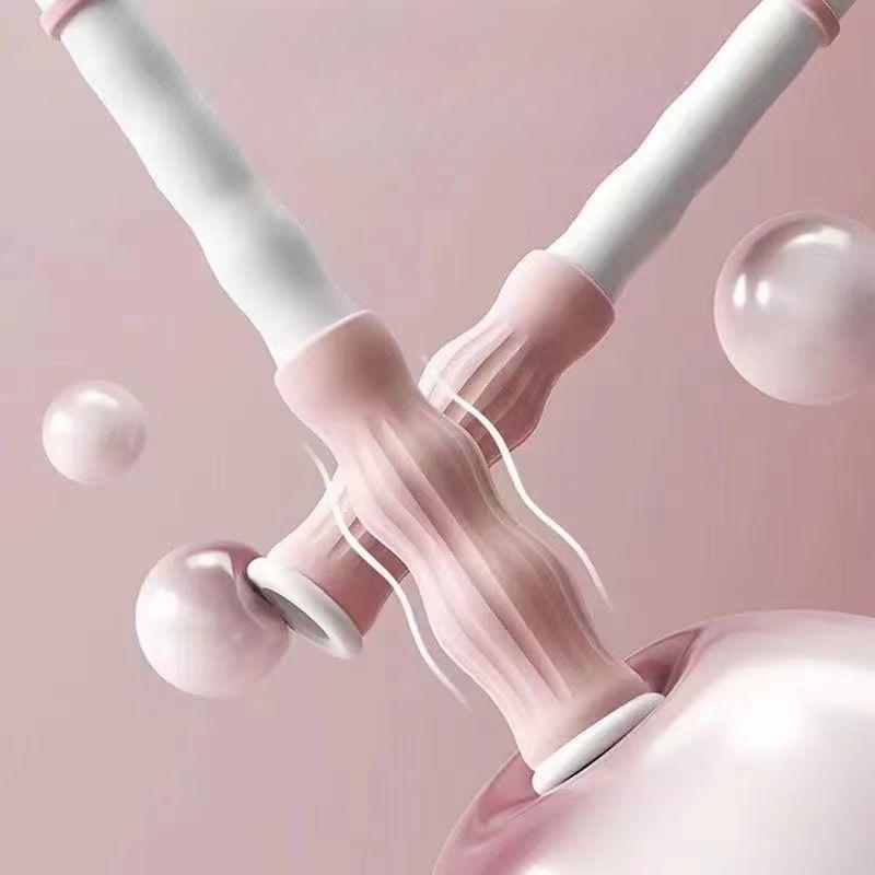 Мягкая резиновая скакалка для учеников начальной школы с бамбуковыми узлами, записываемое имя только для детей, спортивный инвентарь для детского сада, скакалка