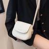 Ladies Solid Shoulder Bags for Women Letter Crossbody Purse Female PU Leather Mini Bags Handbag