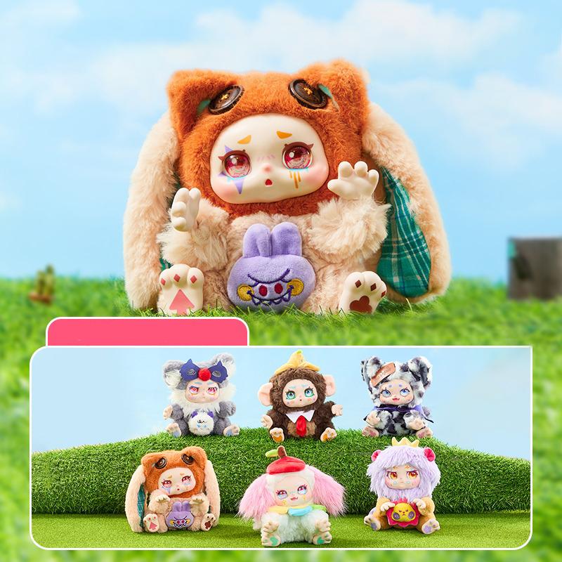 Nommi V6 Серия Фэнтезийный Мир Плюшевая Сюрприз-Коробка Hi Toy Милый Nommi Таинственная Коробка Кавайная Кукла Мешок-Сюрприз Брелок Фигурка Действия Подарки