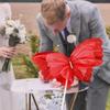 Artificial Butterfly Decoration Wedding Decor Photo Prop Marriage Ornament for Outdoor Indoor