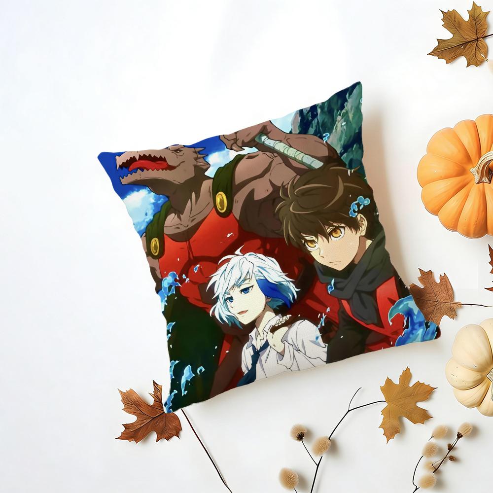 Tower of God Cushion Cover Iceland Washable Linen Soft for Daily Sofa Bed Home Room Decor