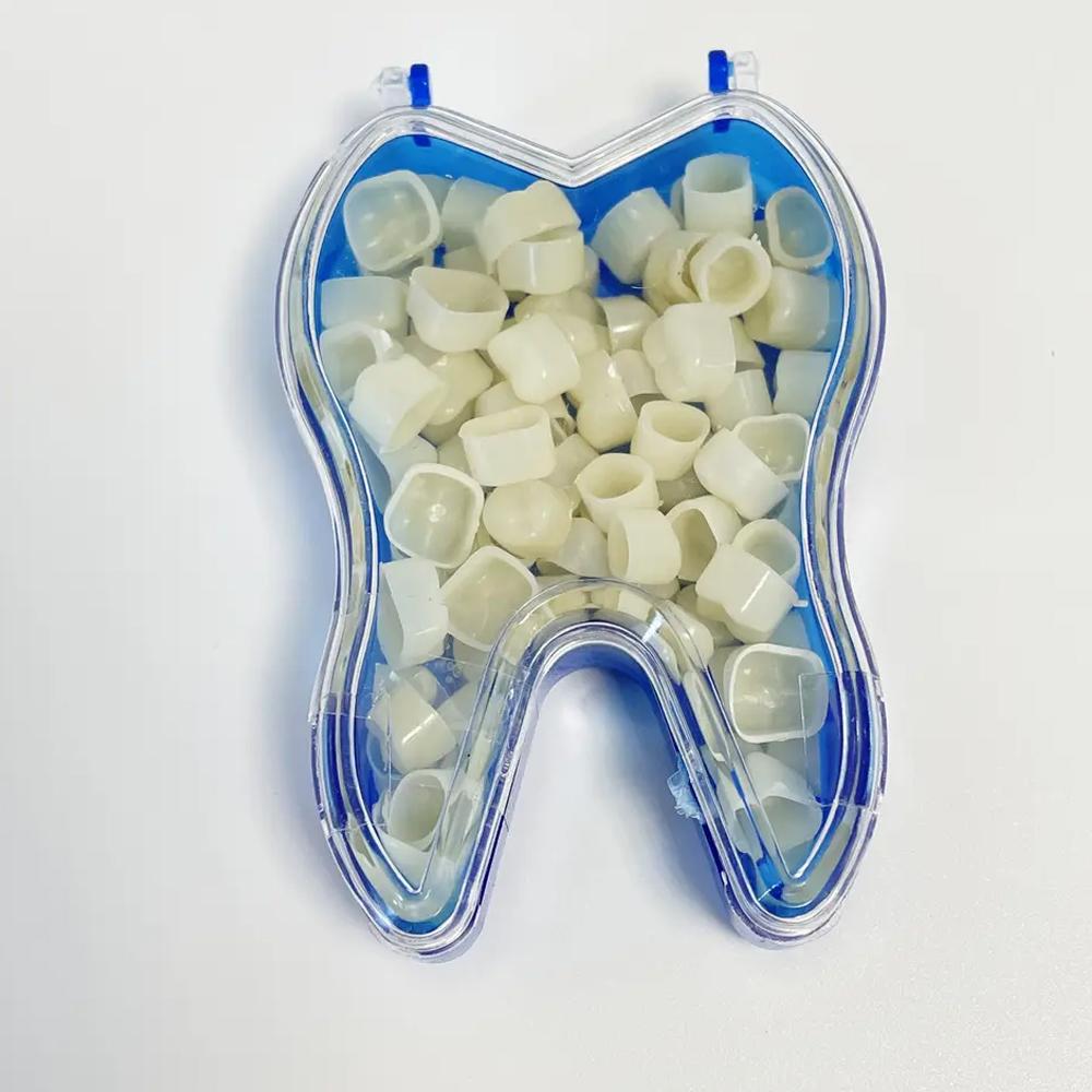50 шт./коробка Набор временных зубных коронок Передние коренные зубы Виниры Стоматология Инструменты для отбеливания зубов