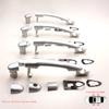 BDP1169-1 4 шт. Наружная дверная ручка Хромированная 806B02596R для Renault Fluence Megane 3 Clio 4 Scenic 3 Captur 1